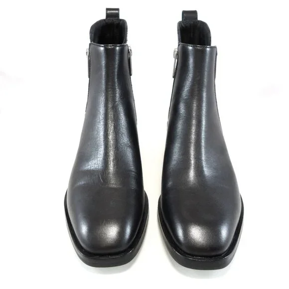 NWT$525 3.1 Phillip Lim Alexa Leather Ankle Bootie Dual Side Zippers Boots 38.5 - Picture 10 of 17